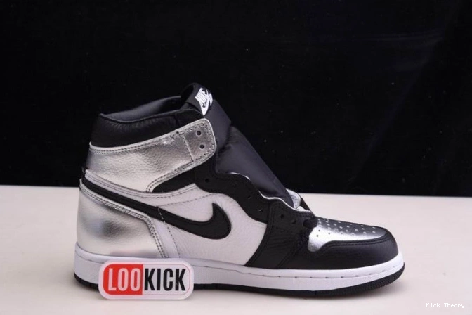Kicktheory OG SILVER AIR JORDAN TOE 1 HIGH WMNS CD0461-001 0707